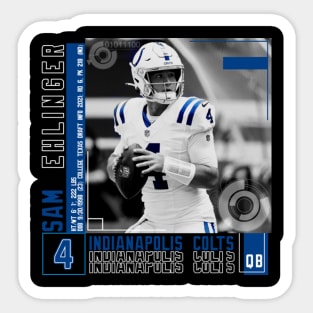 Sam Ehlinger Paper Poster Sticker